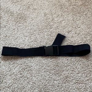 Black Buckle Belt